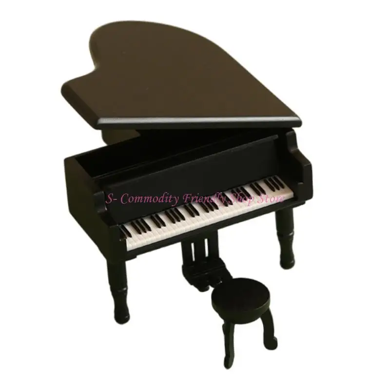 Piano en miniatura 85AE para casa de muñecas, accesorio - imagen 3