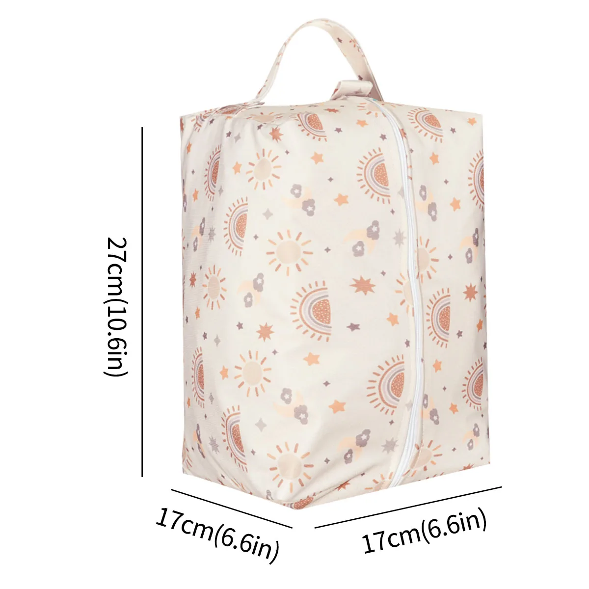 Elinfant Bolsa Impermeable Reutilizable para Pañales Húmedos y Secos - imagen 5