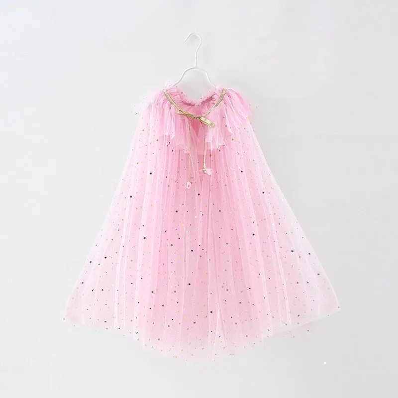 Capa disfraz princesa Frozen para niña con lentejuelas - imagen 5