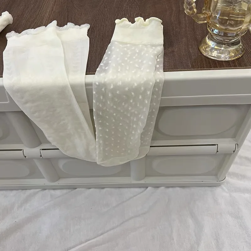 Calcetines de princesa con volantes y encaje suave para niñas - imagen 5