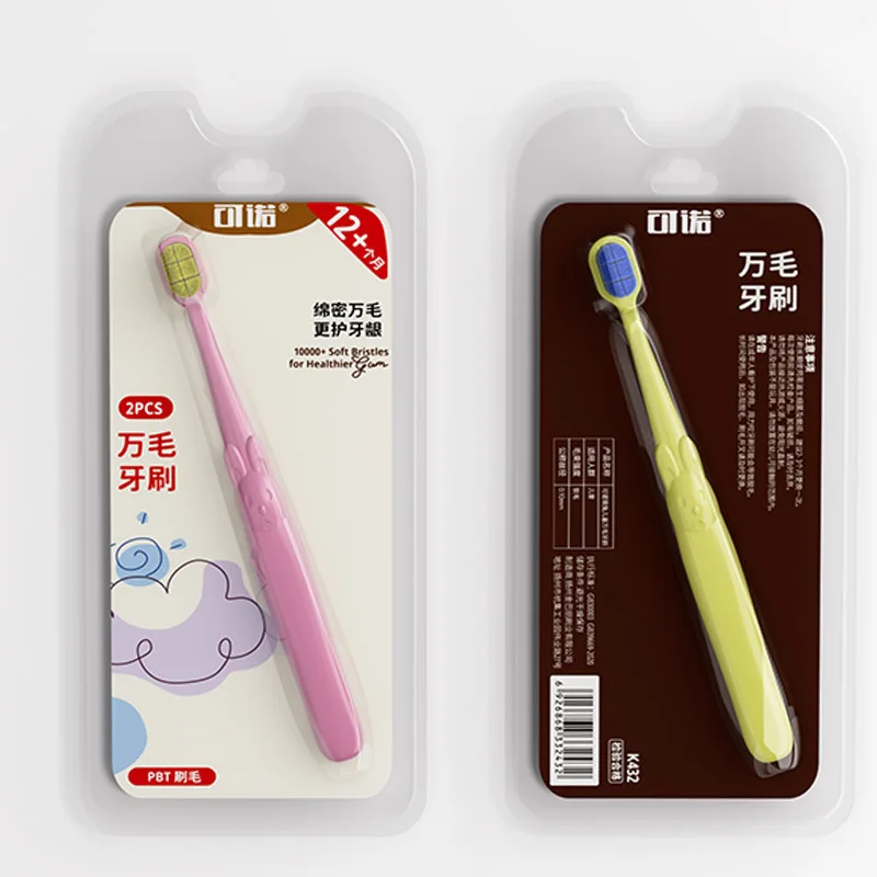 Cepillo dental infantil – Cerdas suaves diseño juego