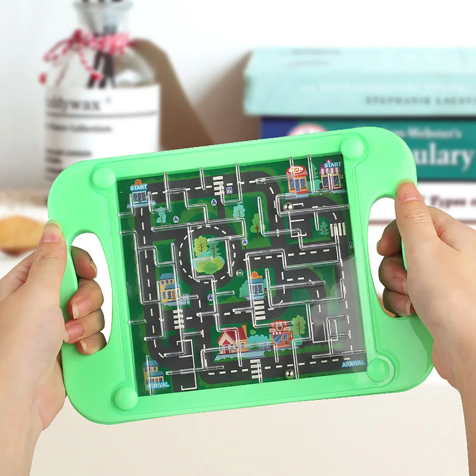 Schwerkraft puzzle 3D Laberinto de memoria Montessori para niños