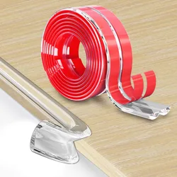 Protector de esquinas transparente para bebés – Seguridad en muebles