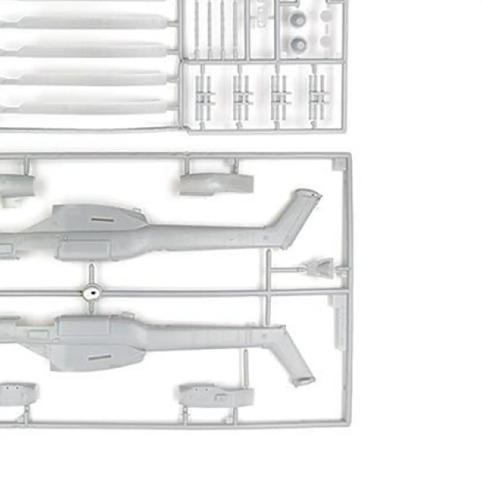 1/72 DIY Mi 28 Havoc Anti Tank Helicopter Model Sturdy Miniature Plastic Toy