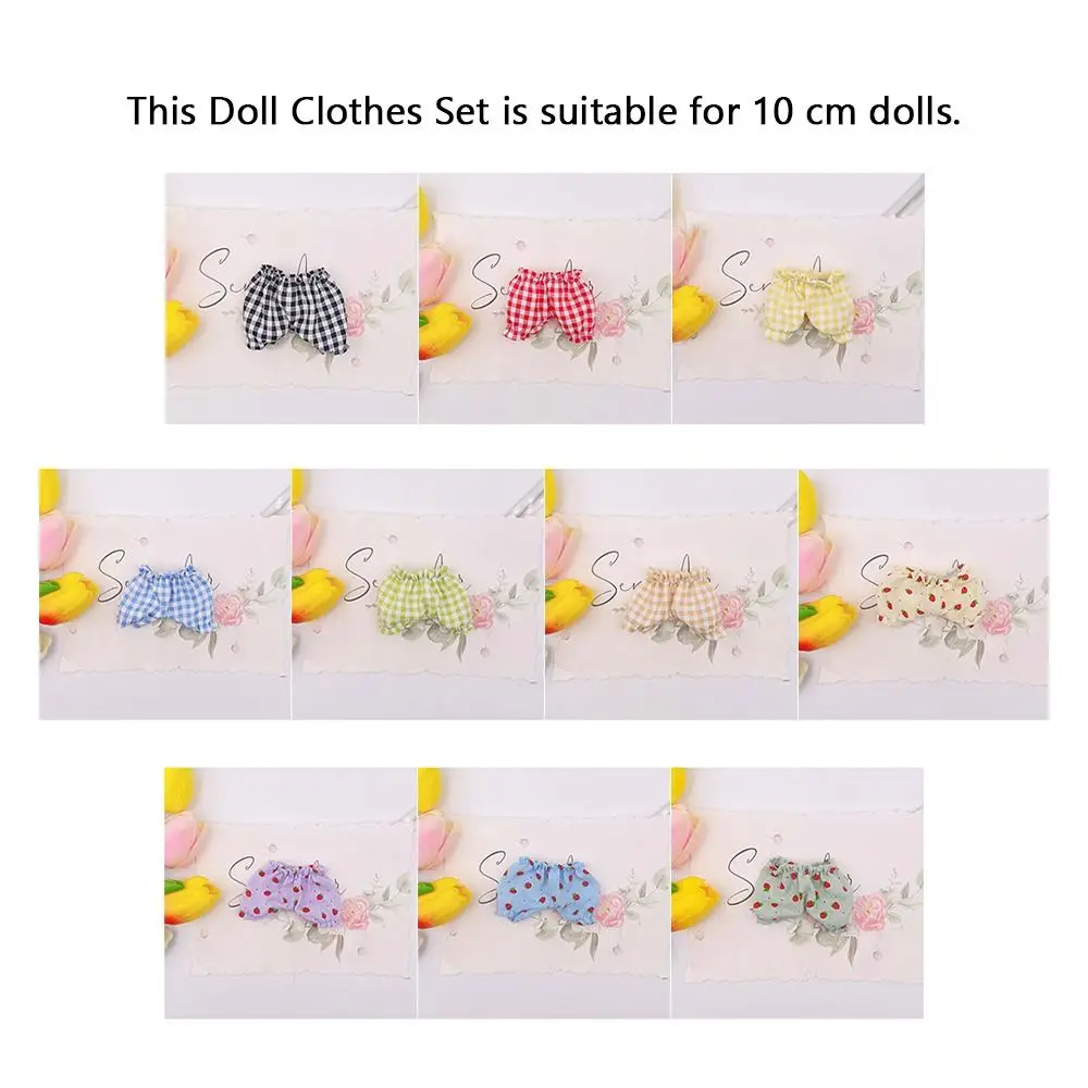 Pantalones tipo farol hechos a mano para muñecas de verano