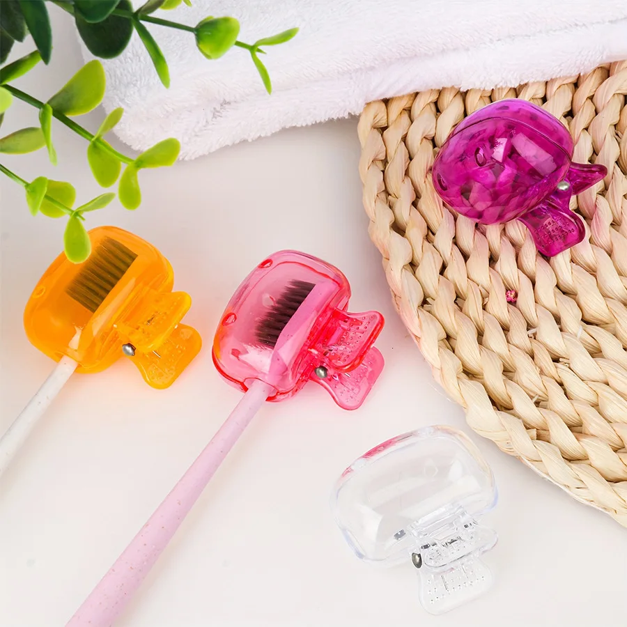 Estuche portátil para cepillos de dientes – clip protector de viaje