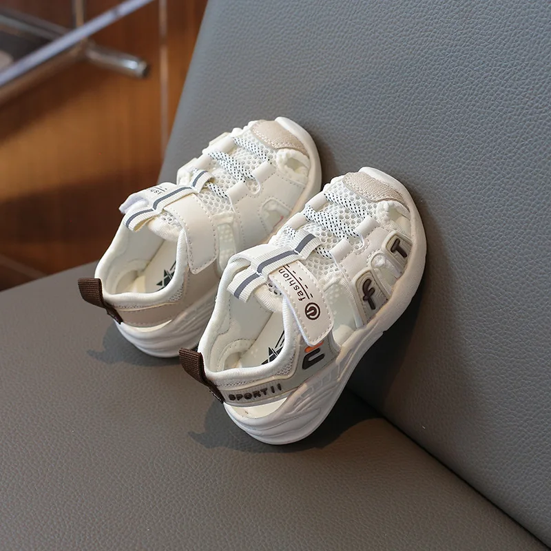 Sandalias infantiles antideslizantes de suela blanda para verano - imagen 4
