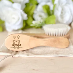 Cepillo de pelo bebé personalizado con nombre – Regalo ideal