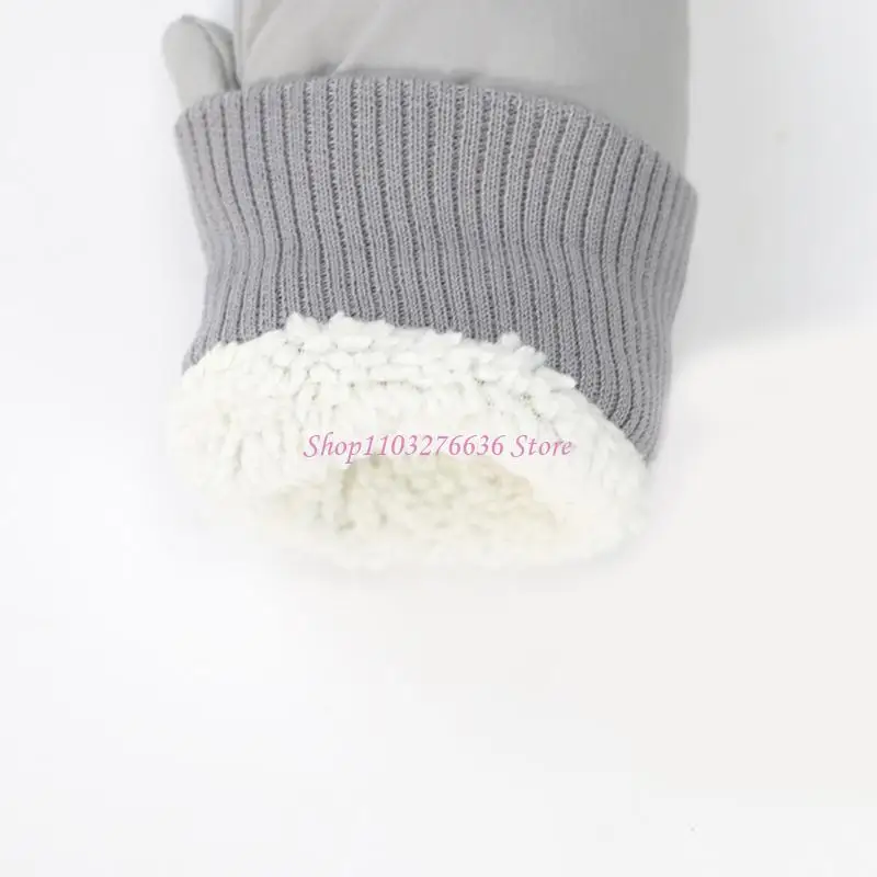 Guantes de invierno para bebé secado rápido con puño elástico