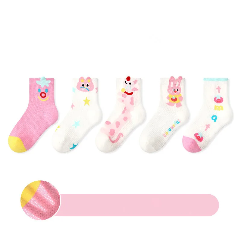 Calcetines finos de algodón para bebé y niño – Estilo princesa - imagen 5