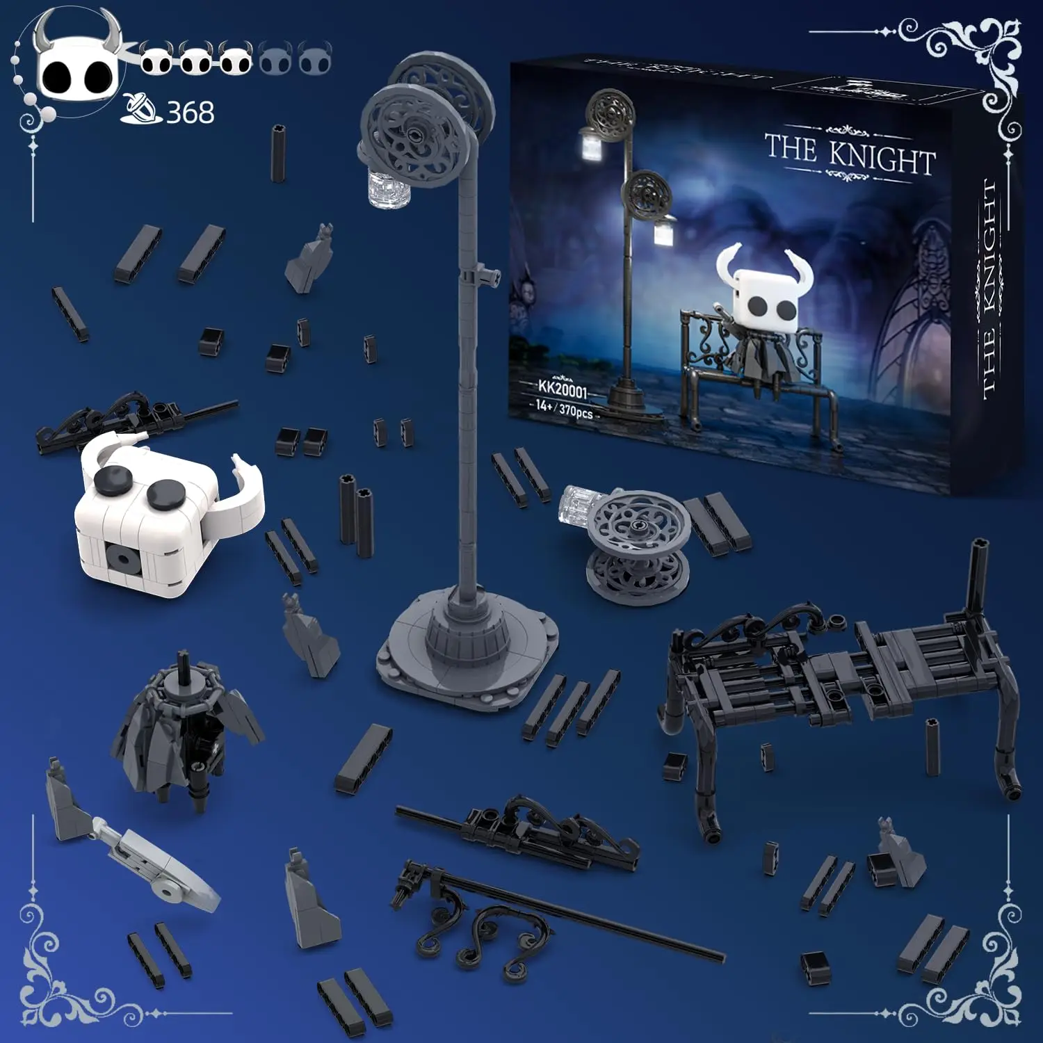Bloques de construcción para niños caballero y fantasmas DIY - imagen 2