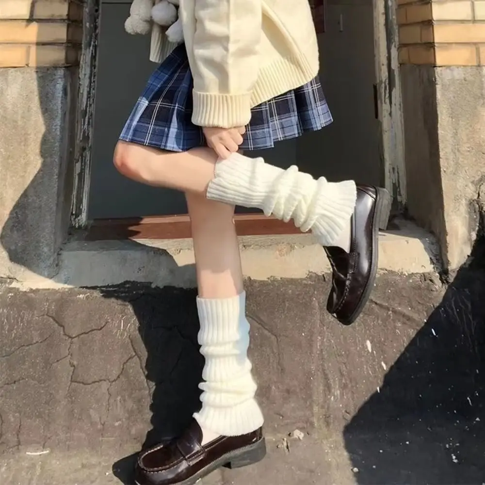 Calentadores térmicos de piernas para niña con forro polar y lazo - imagen 3