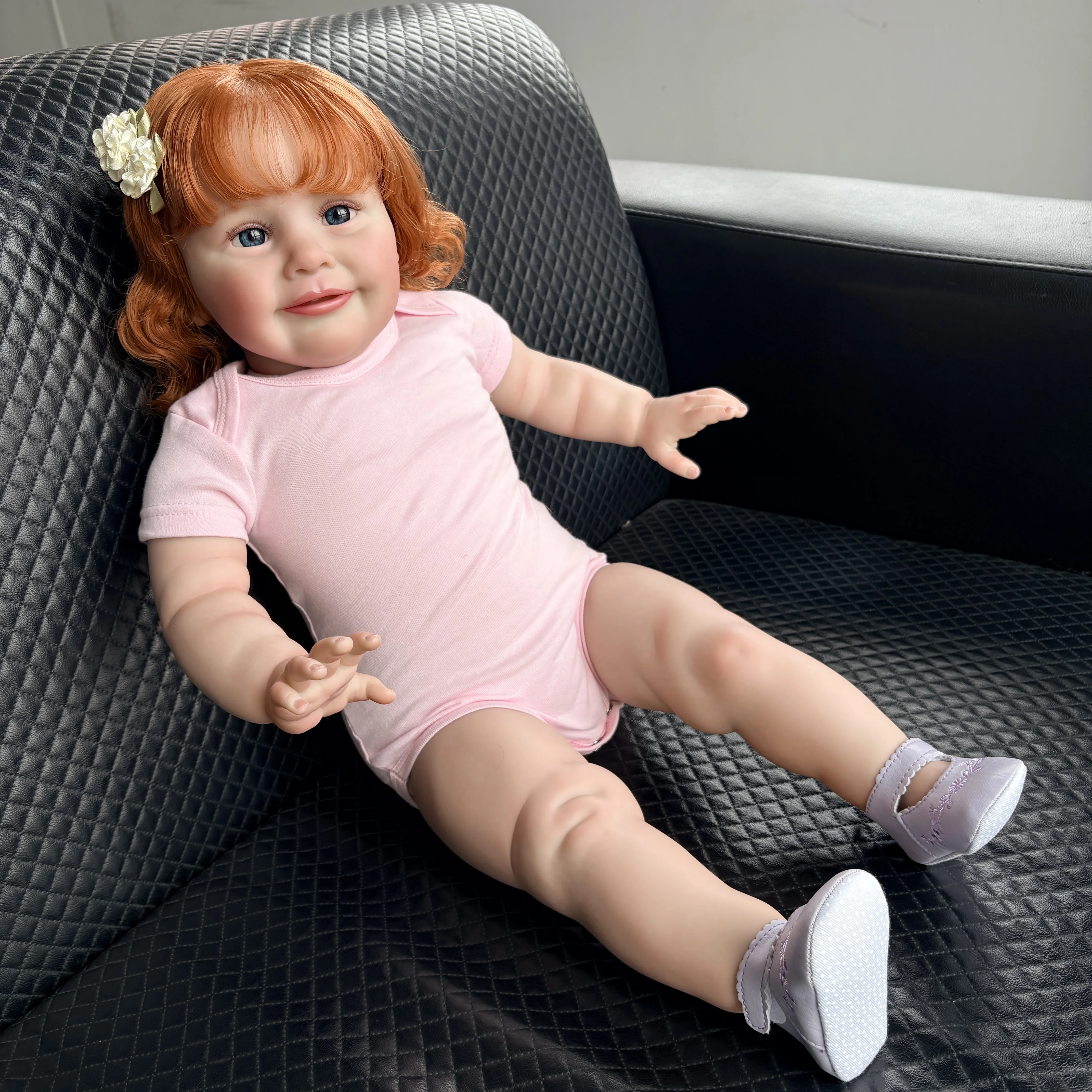 Muñeca reborn realista Zoe con piel 3D detallada pintada a mano - imagen 5