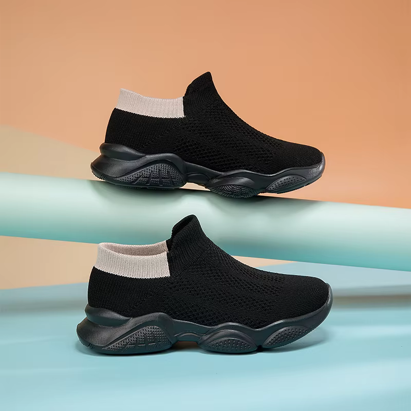 Zapatillas deportivas de cuero con malla transpirable para niños - imagen 3