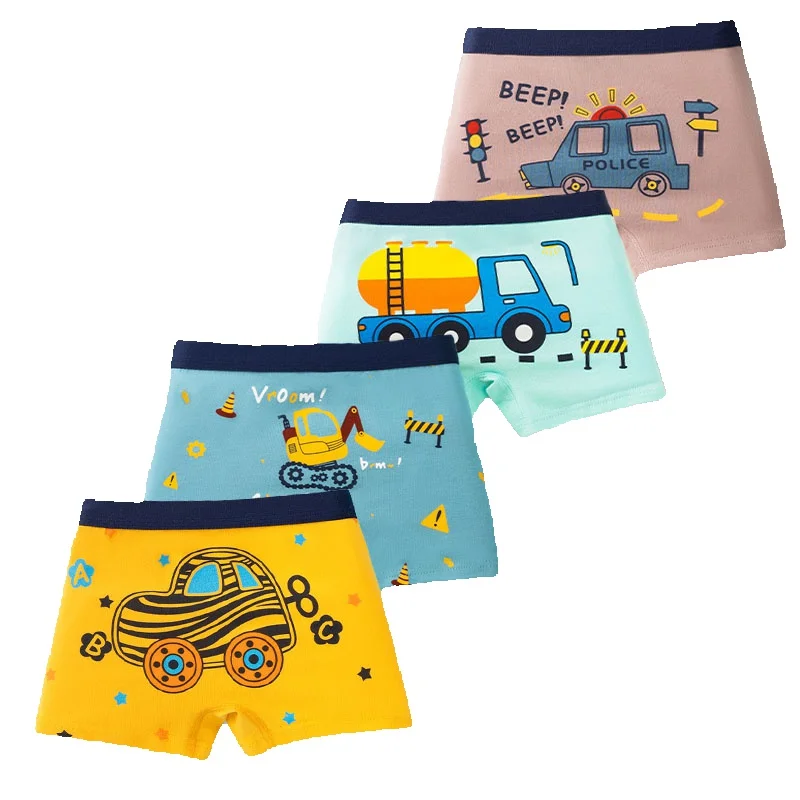 Boxers algodón transpirable niño – Coches y dinosaurios - imagen 4