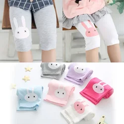 Leggings cortos de algodón para niña – verano, hasta la rodilla