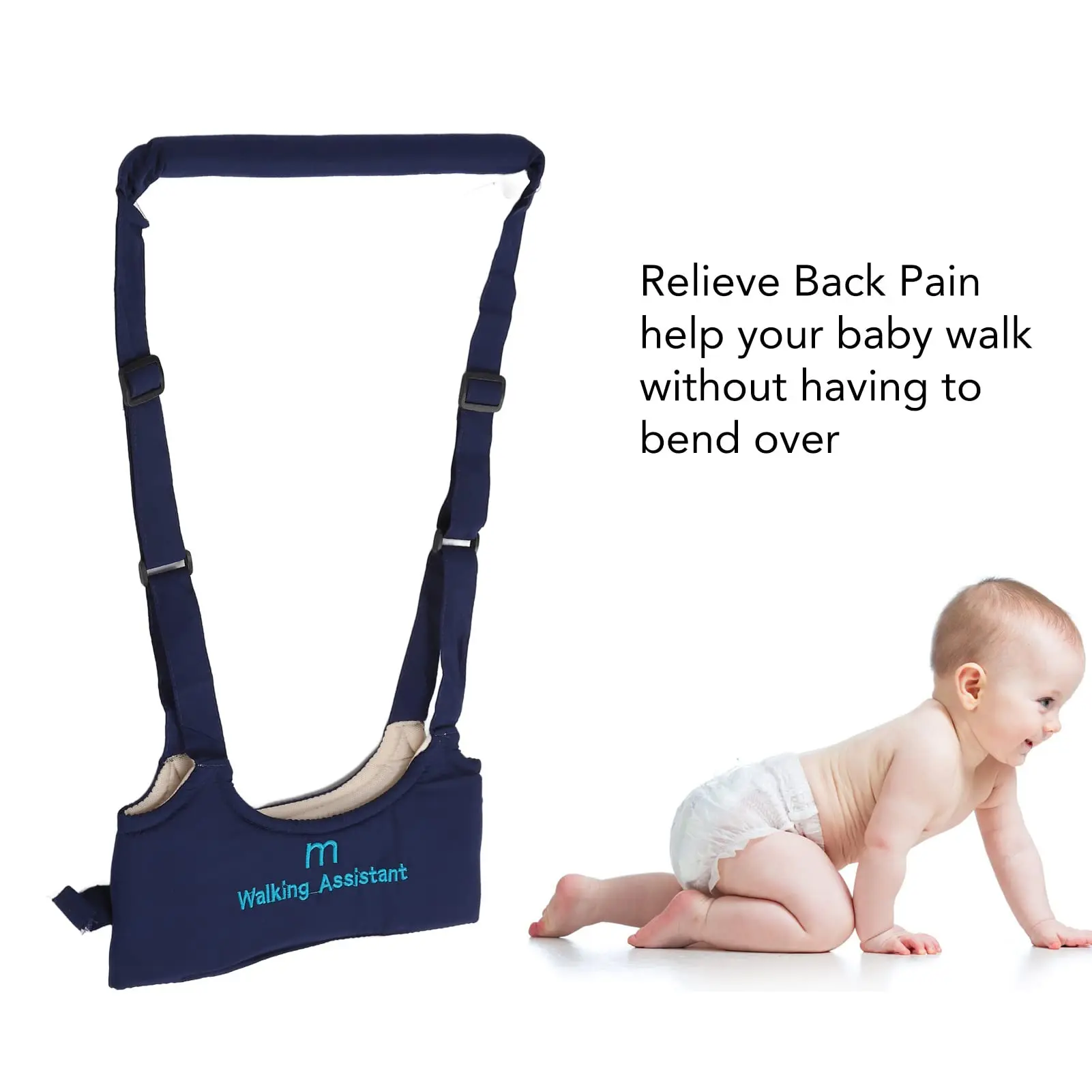 Arnes de aprendizaje para caminar - ajustable, comodo y transpirable - imagen 5
