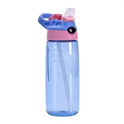 Botella infantil con pajita – Taza deportiva homologada para niño