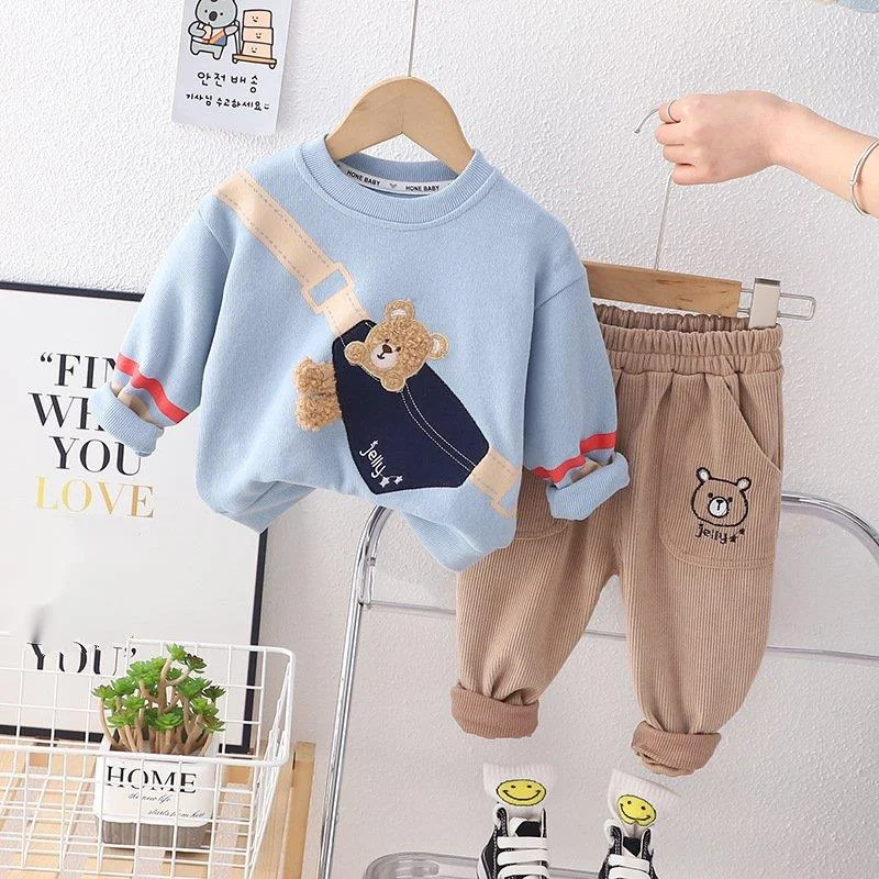 Pantalón informal beige para niño