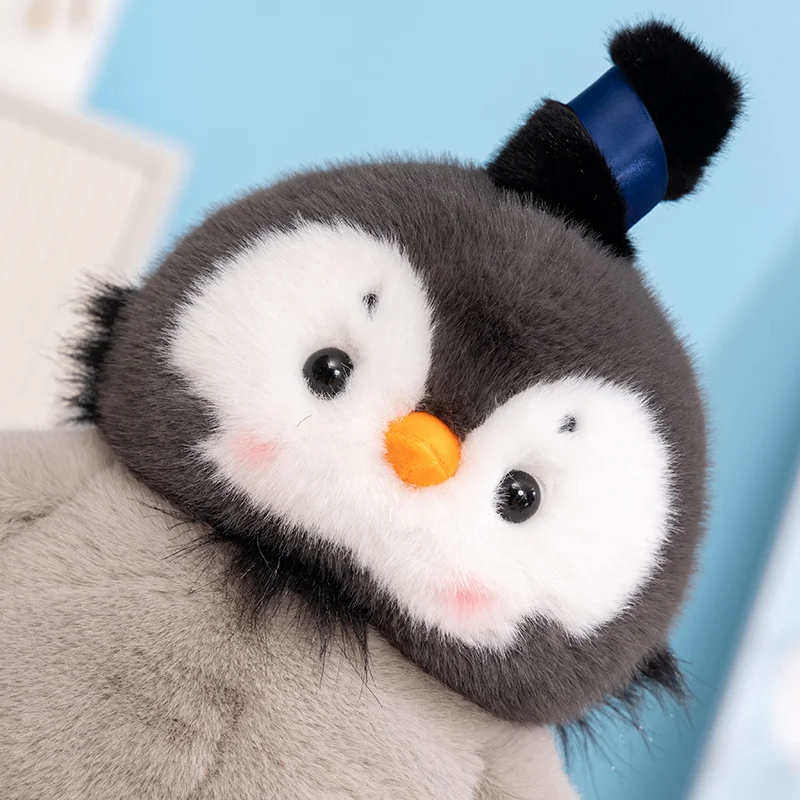 Peluche pingüino gordo suave en forma de almohada - imagen 5