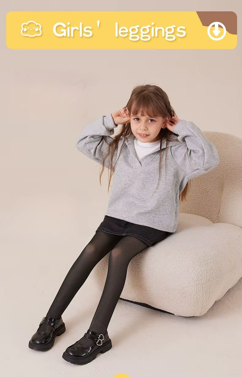 Medias térmicas con forro polar para niños