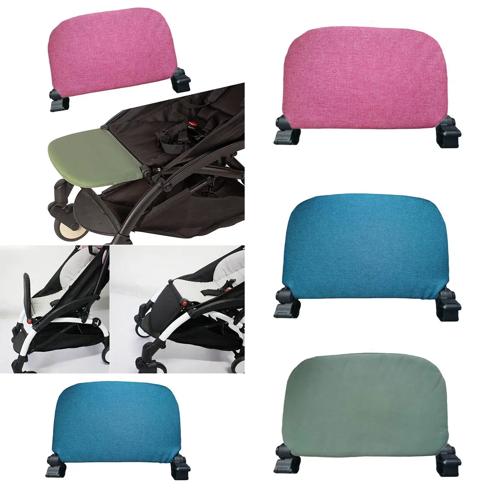 Reposapiés extensible para cochecito – Estribo desmontable infantil