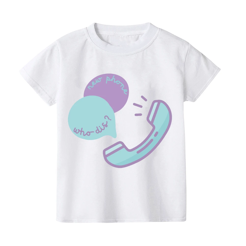 Camiseta de algodón manga corta para niño con estampado divertido - imagen 3