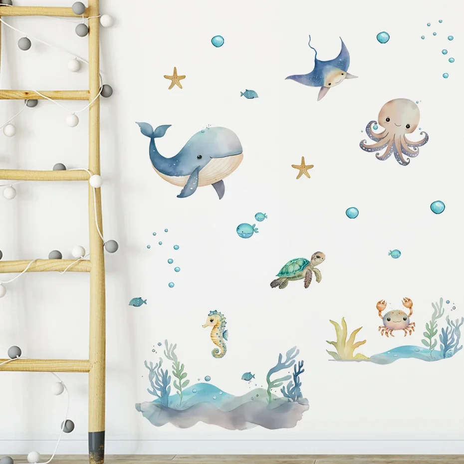 Decoración marina para habitación infantil