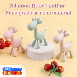 Mordedor de silicona para bebé – Forma de ciervo – Dental infantil