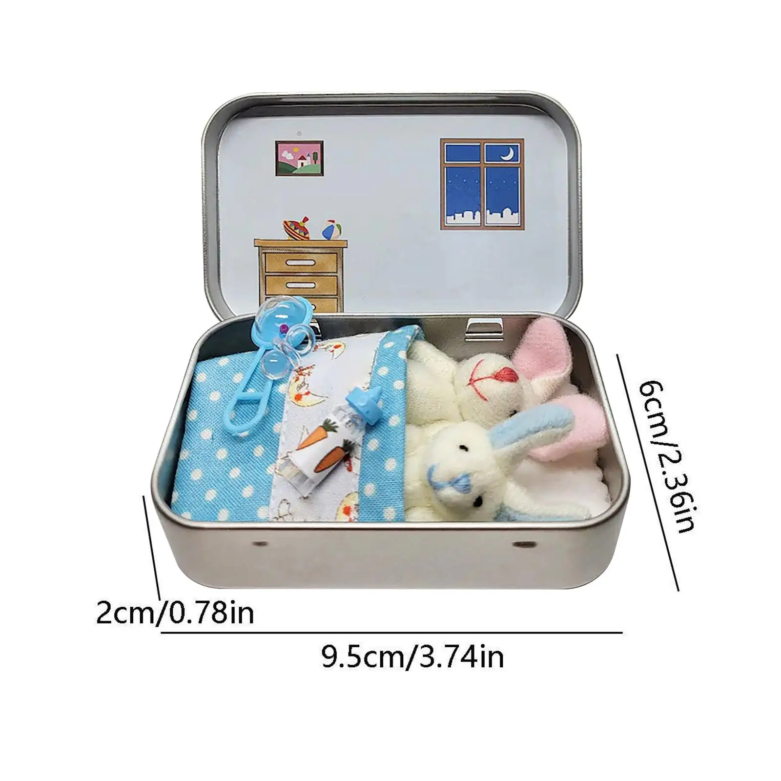 Juguete de conejo de Pascua suave coleccionable para niños decorativo