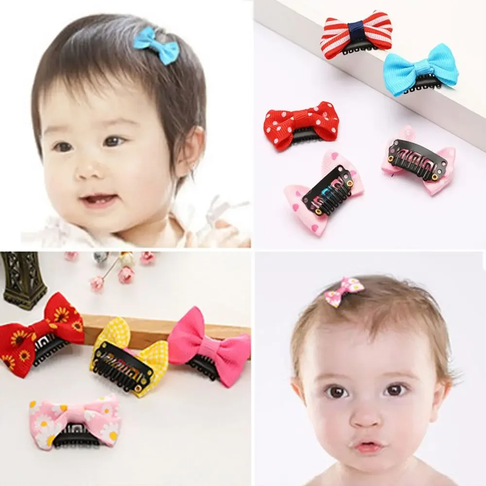 Lazos para el pelo de bebé niña – Clips suaves y seguros - imagen 3
