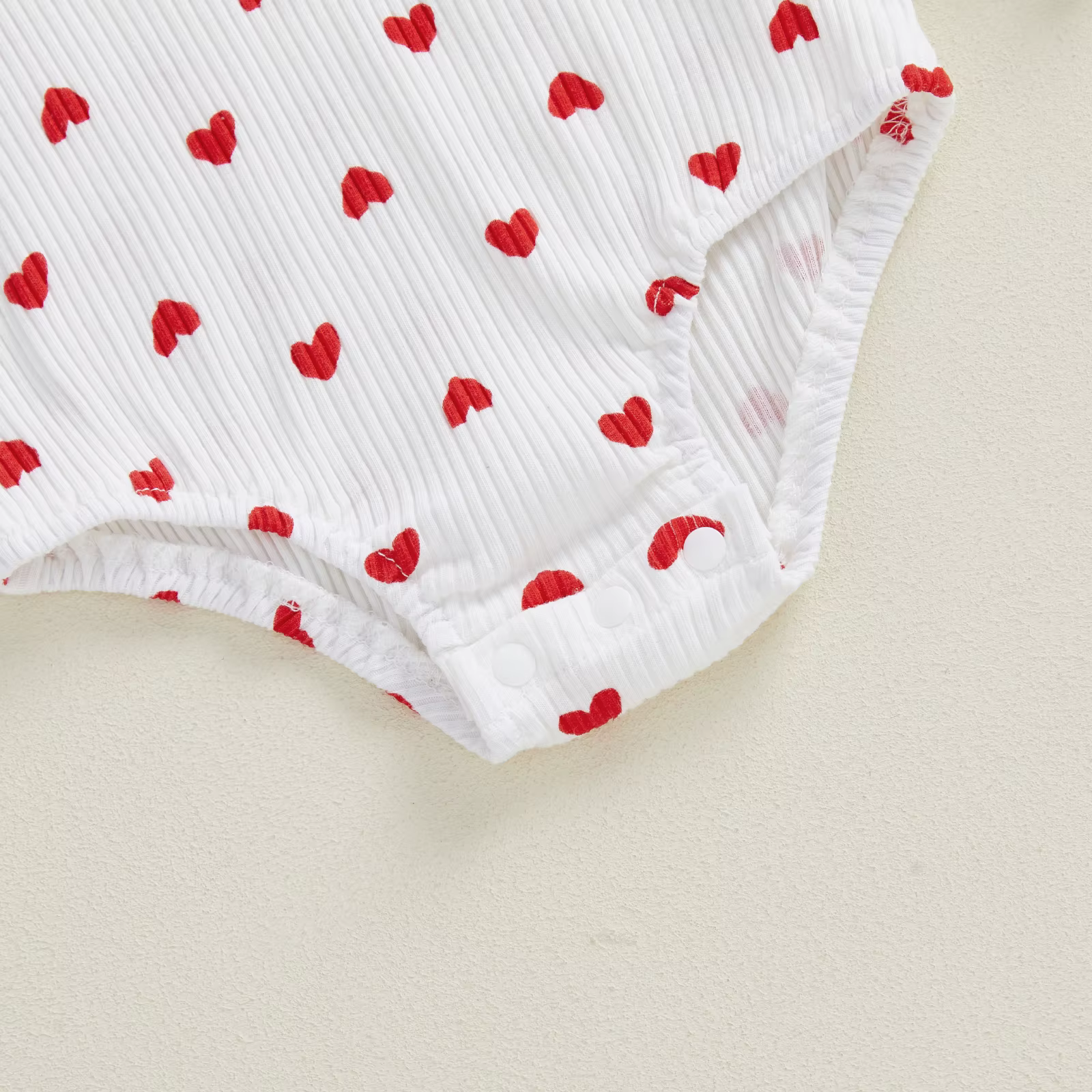 Tregren Pelele San Valentín con diadema y bordado de corazón - imagen 4