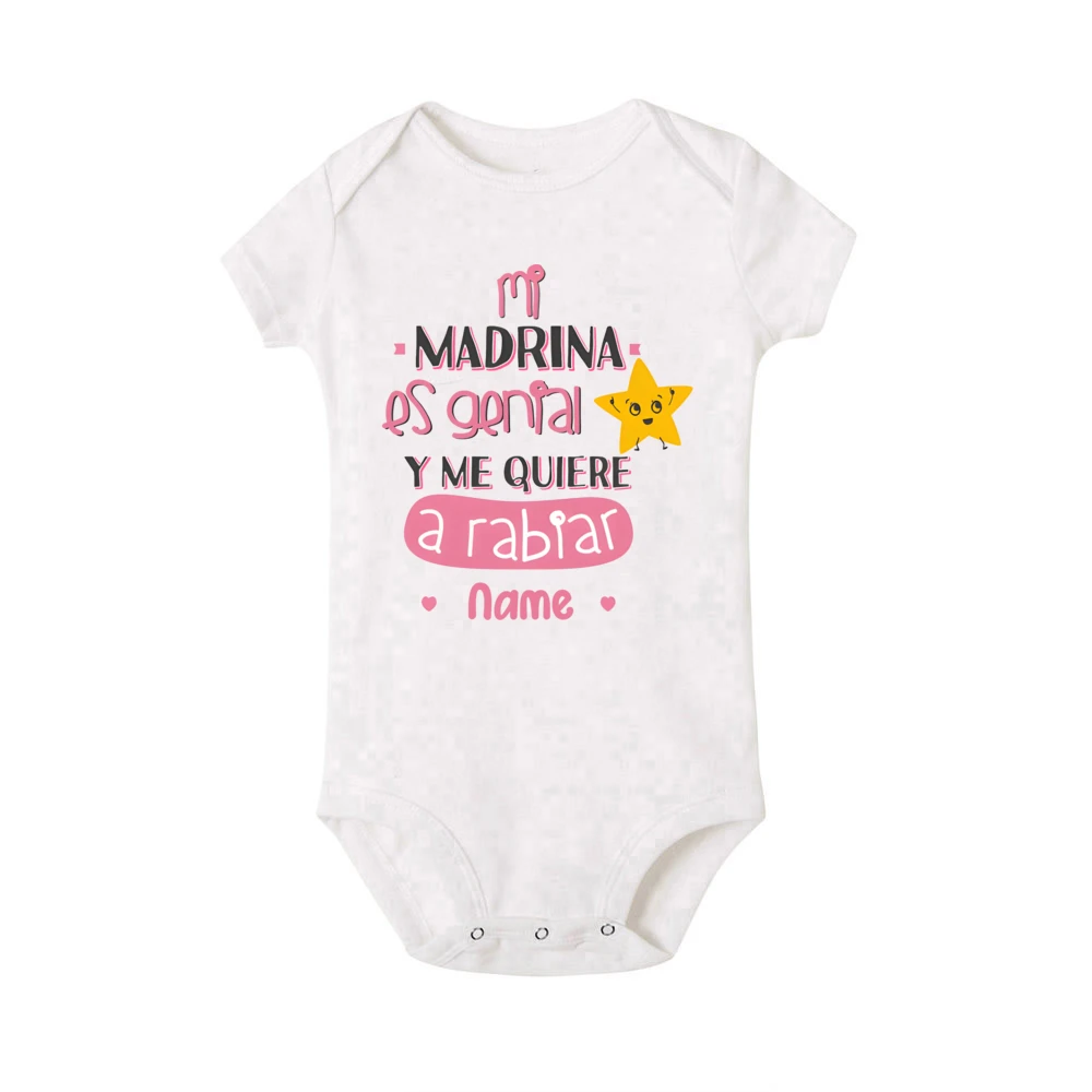 Body de bebé - Pedido especial madrina y padrino personalizado - imagen 5