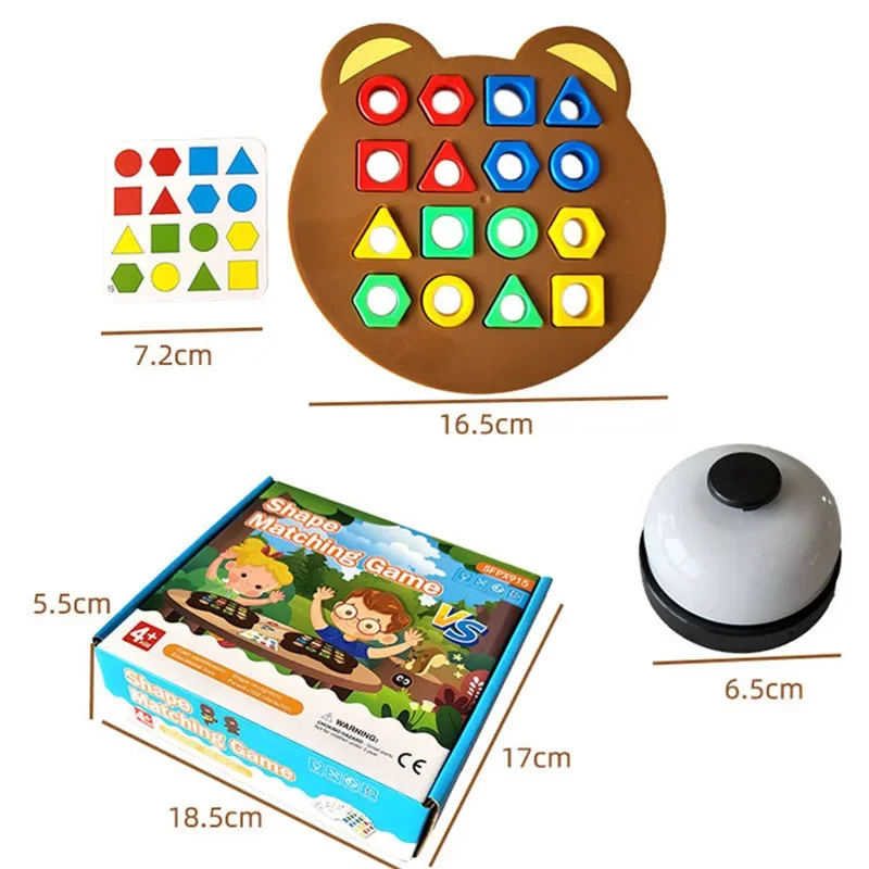 Rompecabezas Montessori osito – Juguete educativo para niños - imagen 5