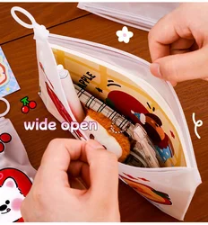 Carpeta de documentos con dibujos animados para estudiantes