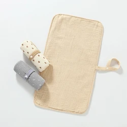 Cambiador de pañales impermeable algodón doble capa bebé