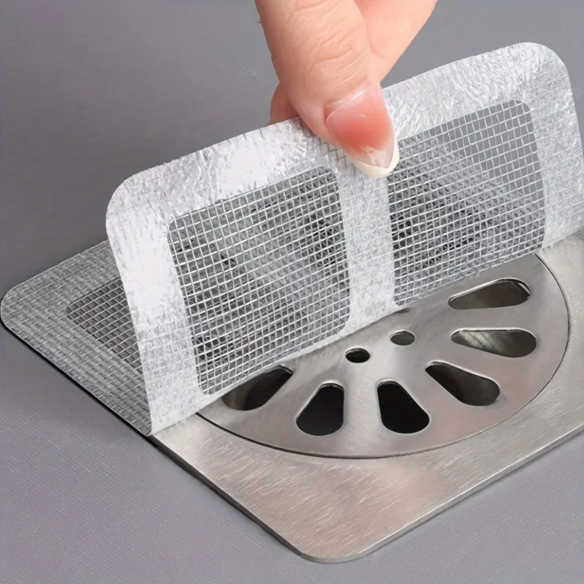 Filtro anticaída de pelo para desagüe ducha y bañera - imagen 5