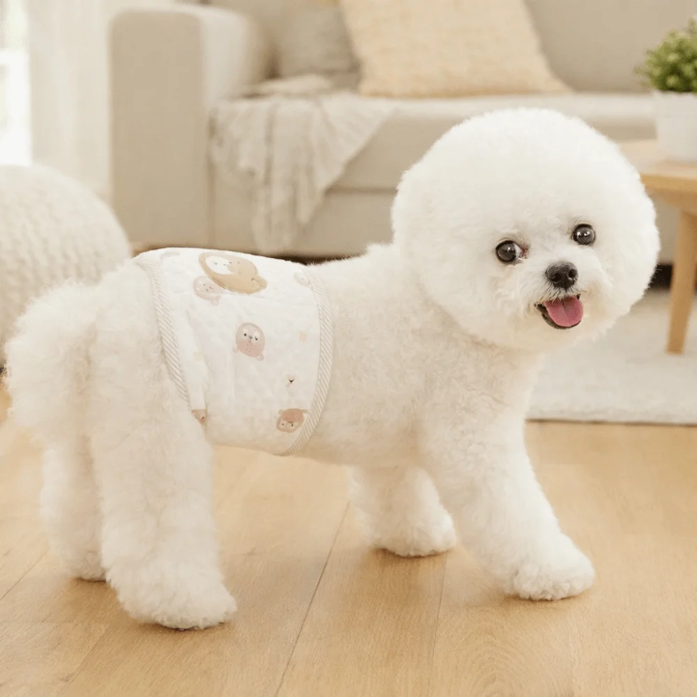 Pañales para perros ajustables a prueba de fugas con osos - imagen 5
