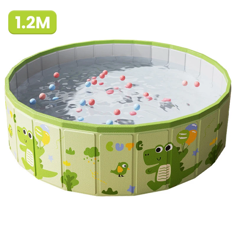 Piscina infantil circular no inflable para niños, baño familiar - imagen 3