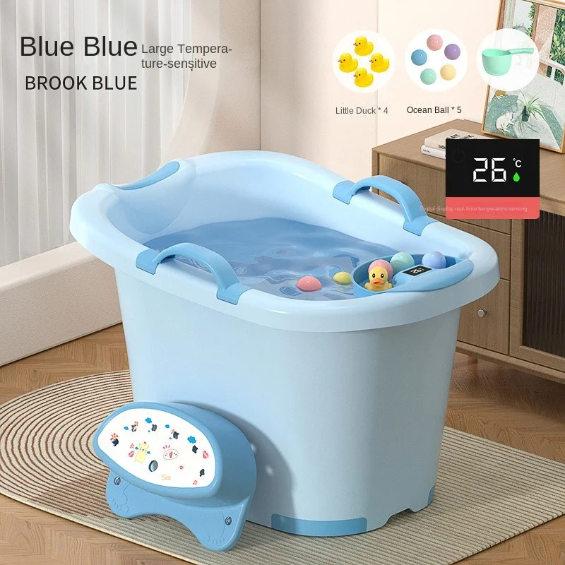 LazyChild Bañera de Plástico Grande para Bebés