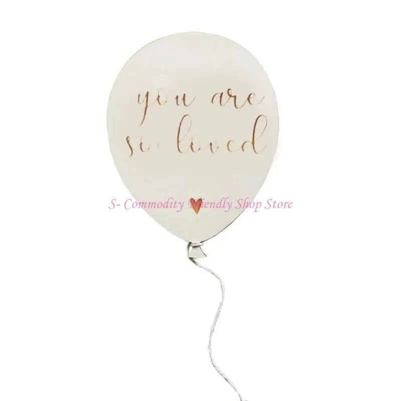 Globos de madera para newborn – Decoración sesión fotográfica