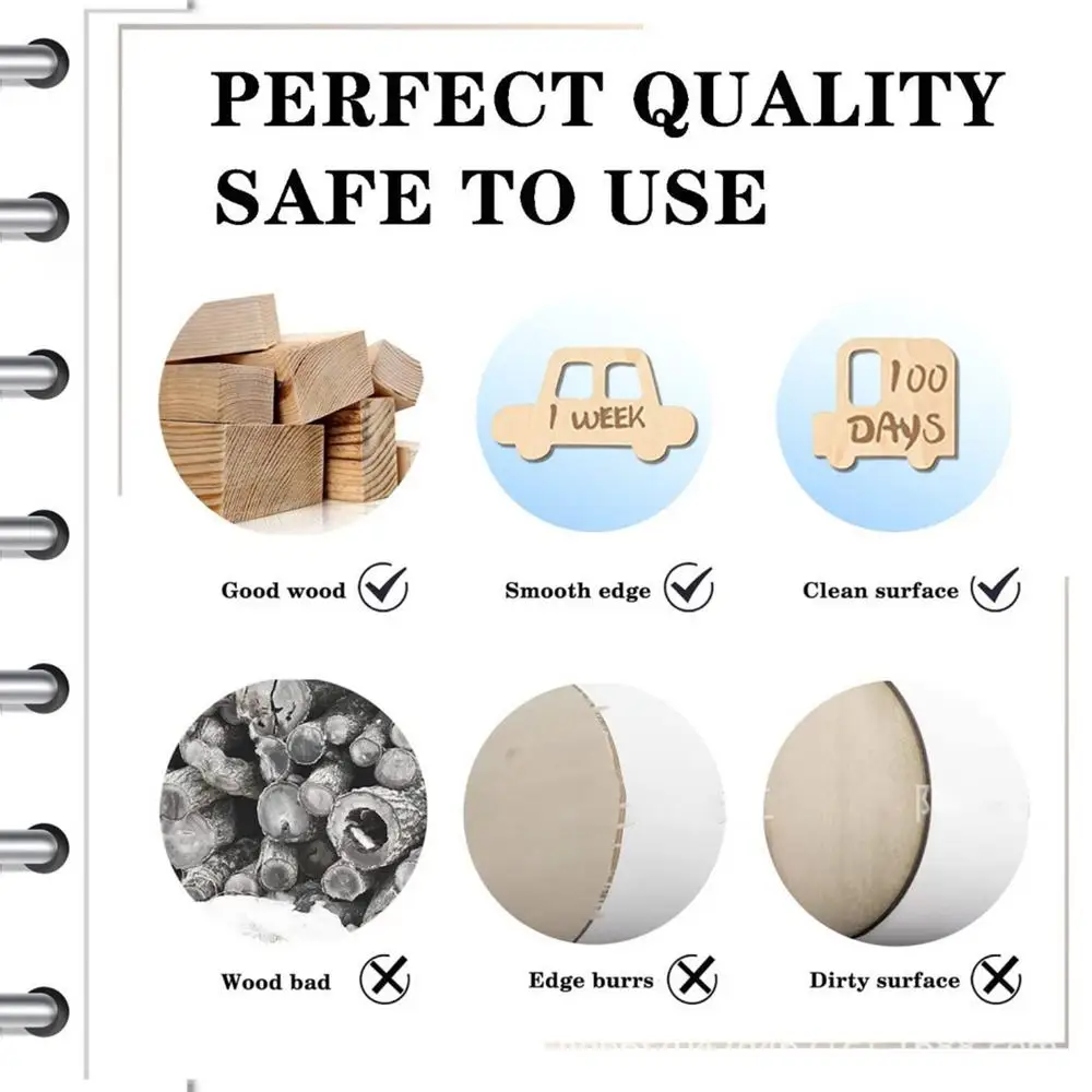 Un libro con una columna que dice que la calidad perfecta es segura para usar