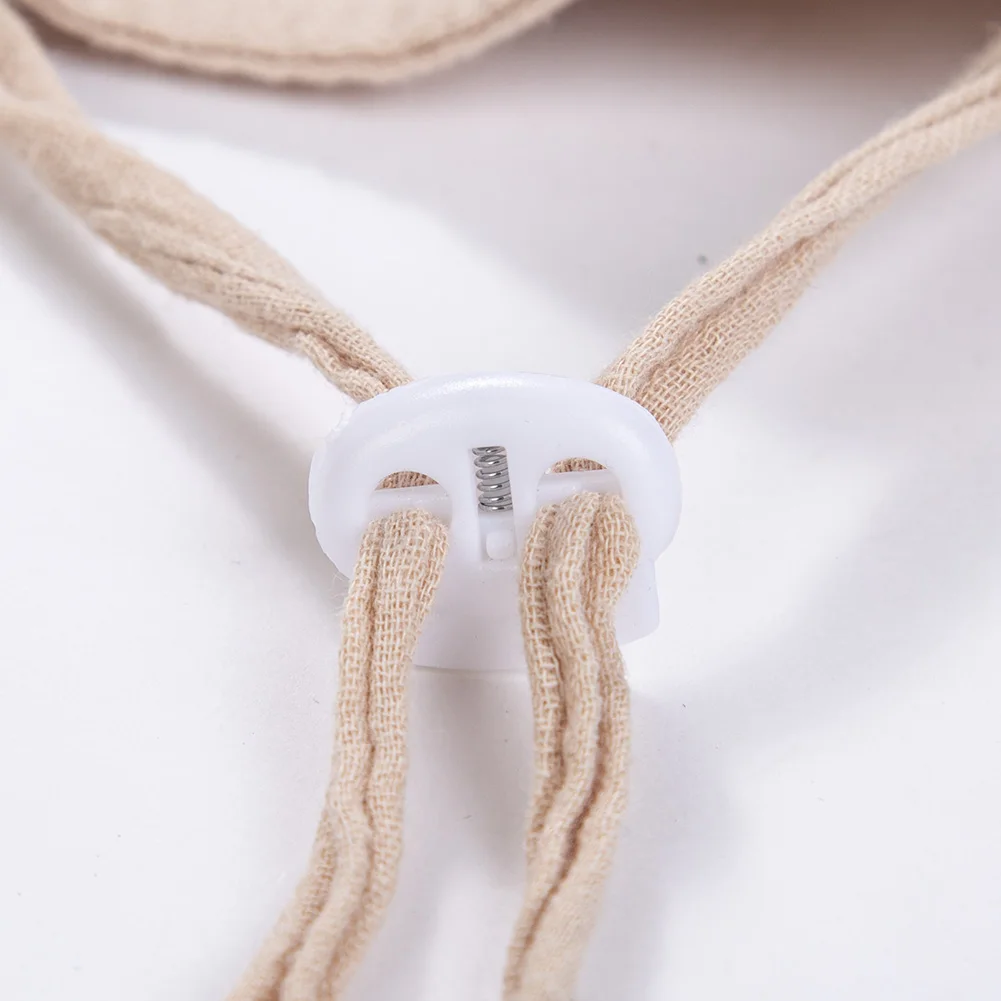 Gorro protección solar para bebé – Algodón transpirable unisex - imagen 3