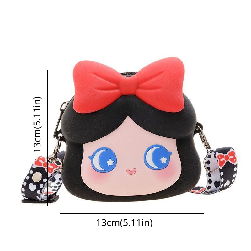 Bolso cruzado infantil impermeable de silicona kawaii - imagen 3