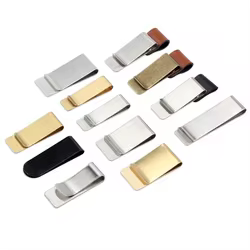 Portalápices metálico vintage con clips para cuaderno escolar
