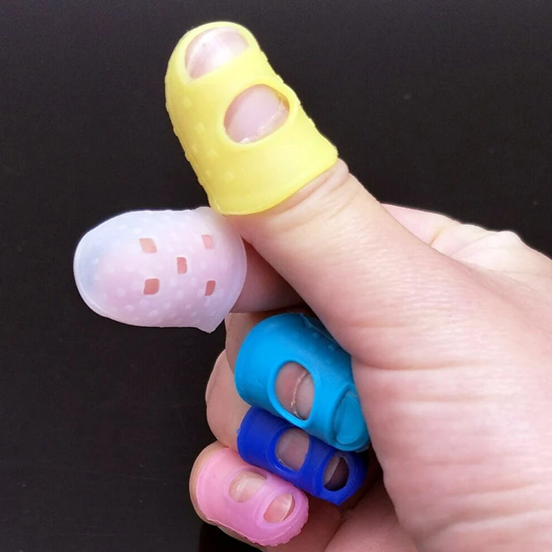 ZYF protectores de dedos para guitarra en silicona antideslizantes - imagen 5