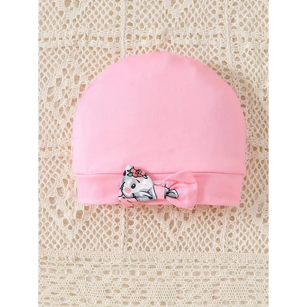 Pelele bebé con motivo elefante y sombrero para niña 0-24 meses - imagen 5