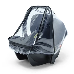 Cubrelluvias para silla de bebé con mosquitera y material EVA