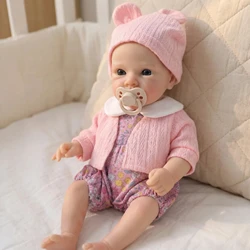 Muñeca Reborn NPK Bettie de silicona, tacto realista 3D suave