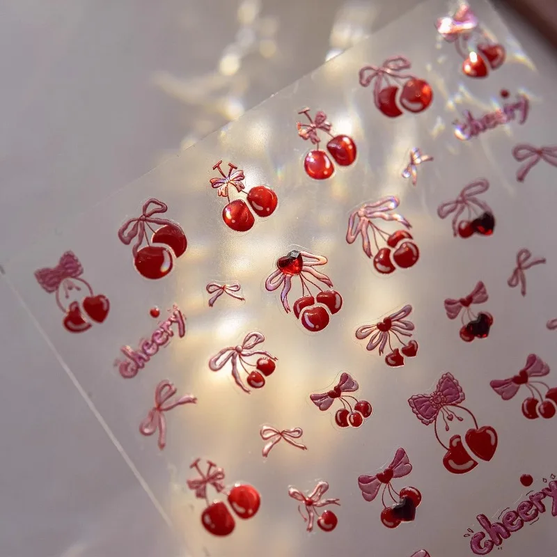 Diseño de fresa y cereza para personalizar agendas